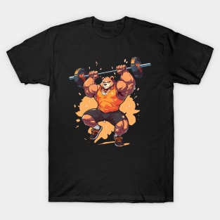 bear at gym T-Shirt